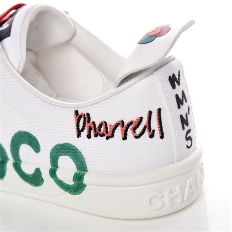 chanel x pharrell white|chanel x pharrell shoes.